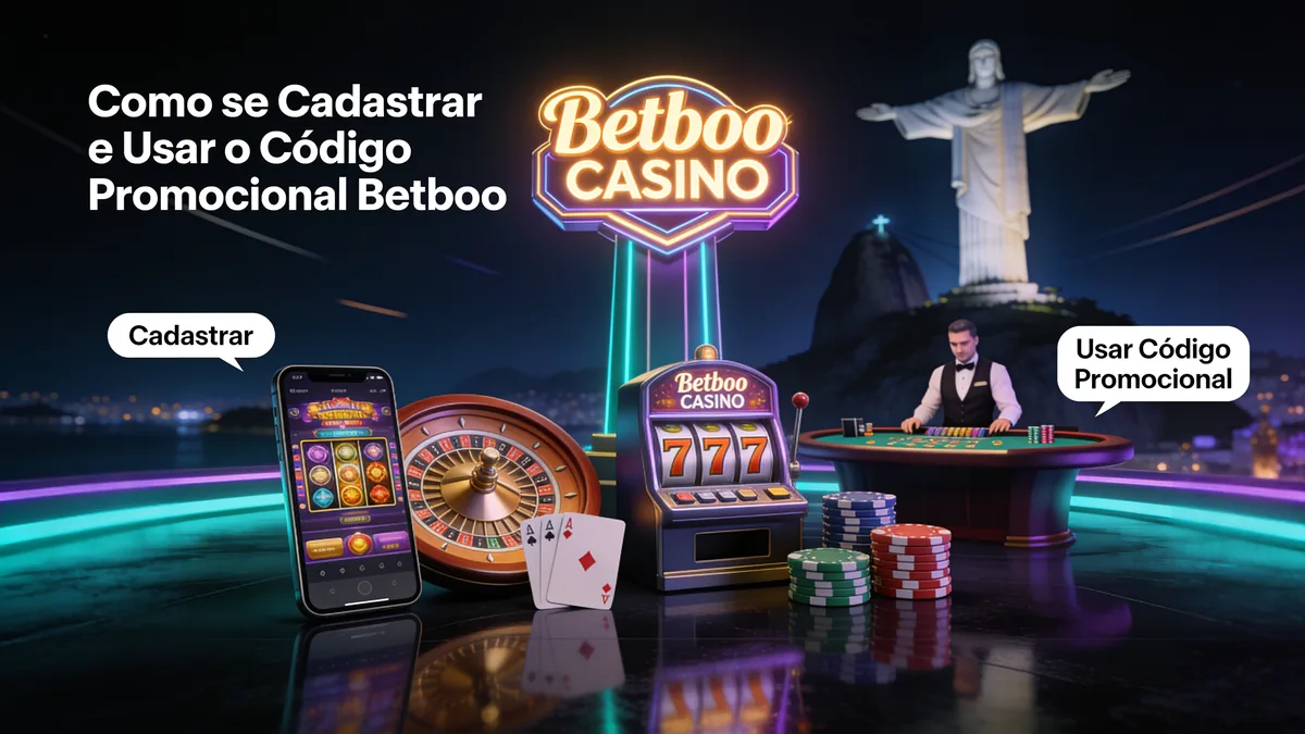 Como se Cadastrar e Usar o Código Promocional Betboo para jogadores no Brasil